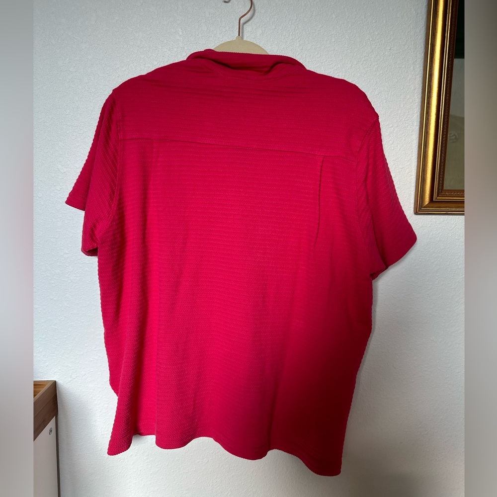 BIG BUD PRESS Hot Pink Honeycomb Pantry Button-Up - Picture 2 of 2